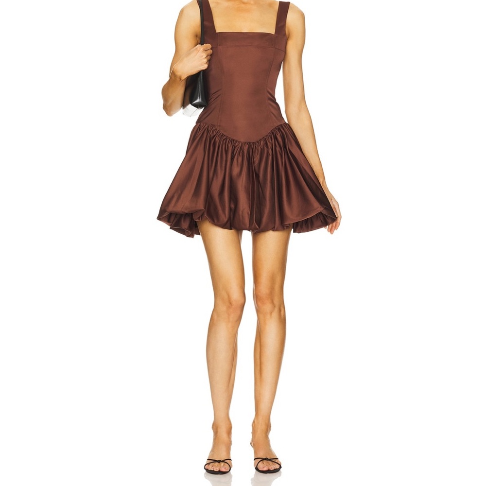WeWoreWhat Chocolate Mini Dress